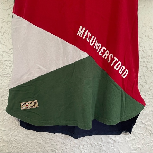 Entree LS Misunderstood Olympic Color Block Panel Tee XL - Picture 3 of 7